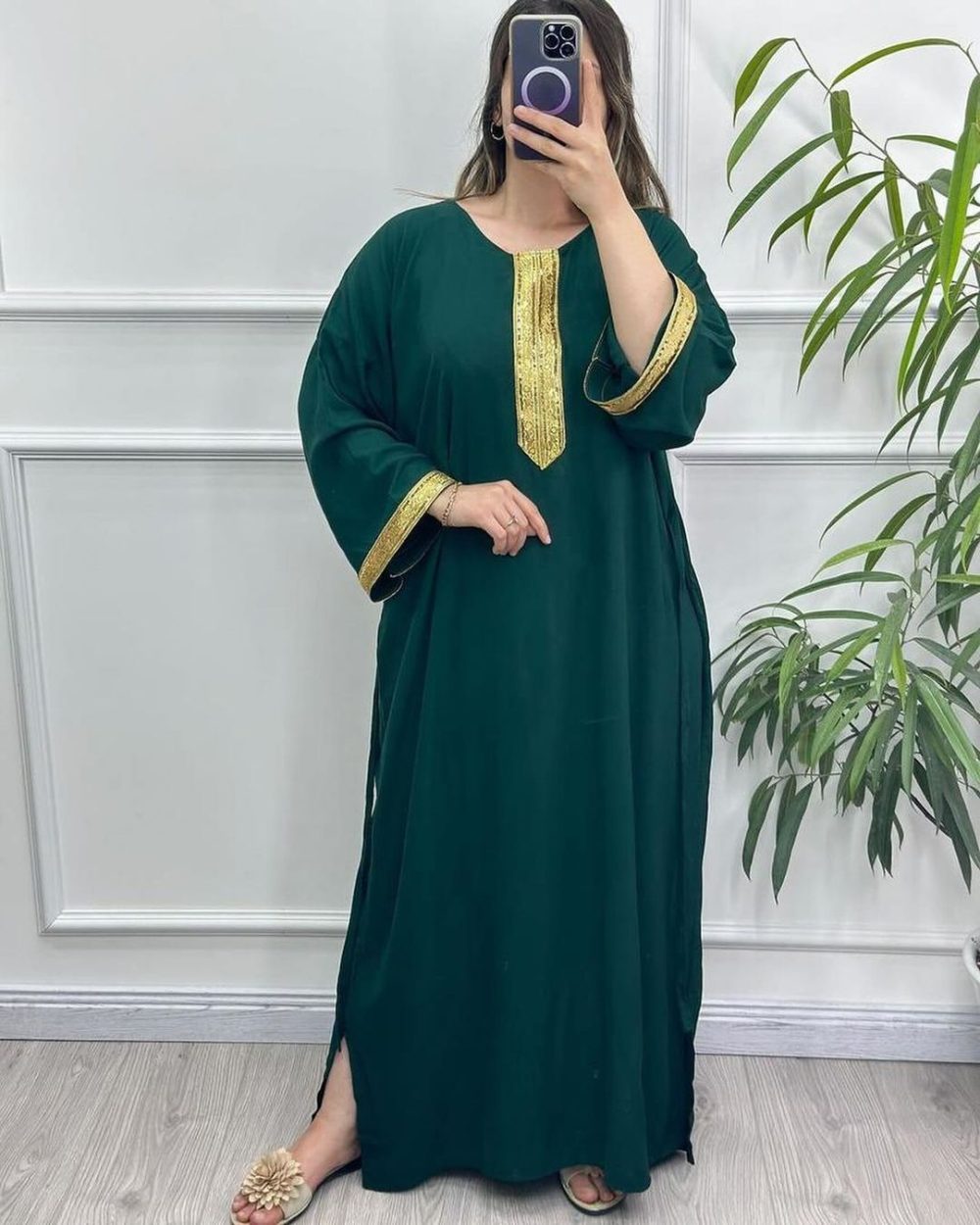 پیراهن نوارطلایی - Image 2